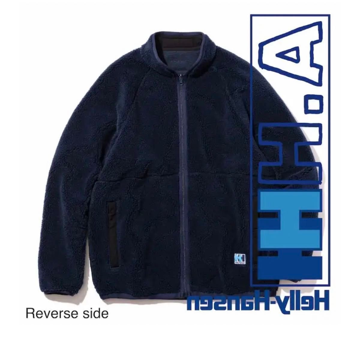 ヘリーハンセン×Akio Hasegawa 長谷川昭雄 フリース ジャケット ヘリーハンセン×Akio Hasegawa 長谷川昭雄 フリース ジャケット