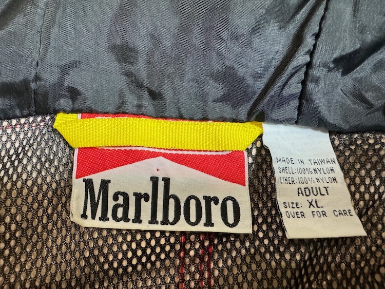 当時モノMarlboro マルボロ　裏地メッシュジャケット　サイズXL_画像5