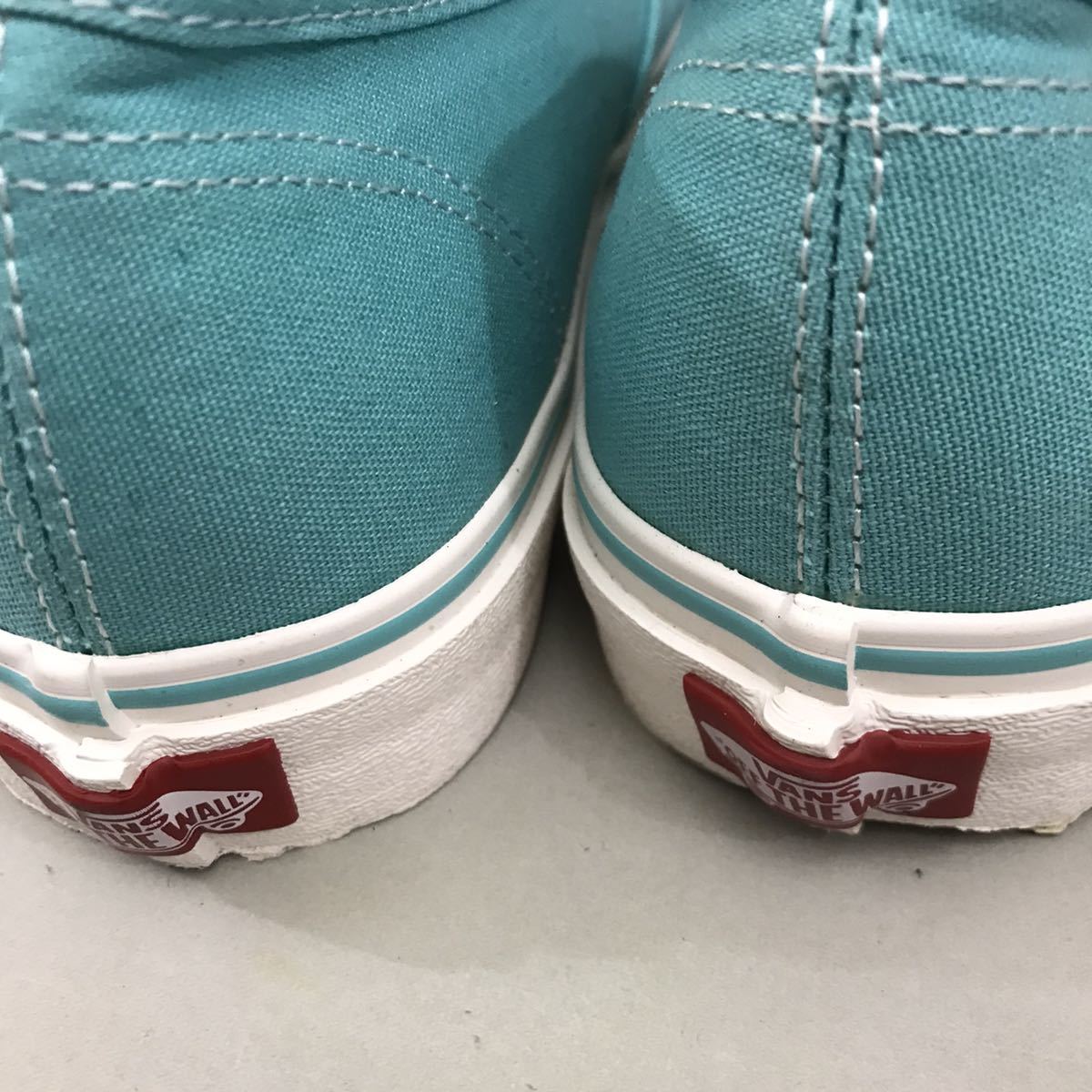 【新品未使用】バンズ VANS スニーカー オーセンティック AUTHENTIC ストリート スケボー ローカット LOW エメラルドグリーン 29.0cm @◆_画像5