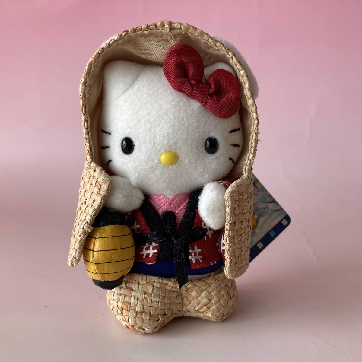 【冬季限定】ハローキティ ( Hello Kitty ) 雪ん子 ゆきんこ 雪やこんこん ご当地 マスコット ボールチェーン ストラップ 2002_画像1