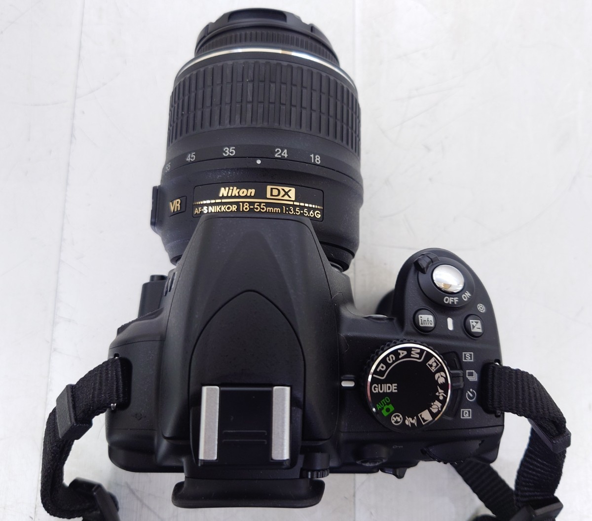NIKON デジタル一眼レフ D3100 AF-S DX NIKKOR 18-55mm f/1:3.5-5.6G VR 動作確認済み_画像6