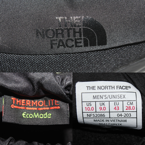 新品 US 10/28㎝ ノースフェイス ヌプシ トラクション ライト モック ブラックナイロンTHE NORTH FACE NUPTSE Traction lite MOC■NF52086_画像7