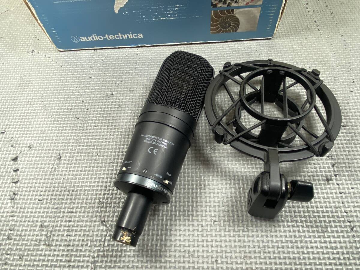 224 audio-Technica オーディオテテクニカ AT4050 コンデンサーマイク_画像3