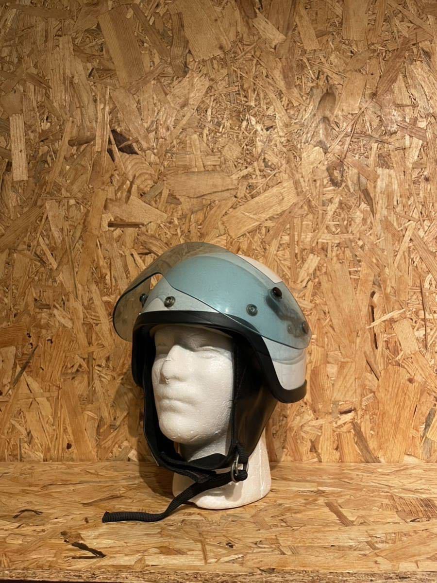 * public road use un- possible * vintage helmet half helmet hanging ceiling 