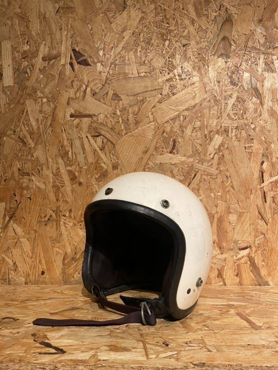ビンテージヘルメット YAMAHA650 ジェットヘルメットの画像2