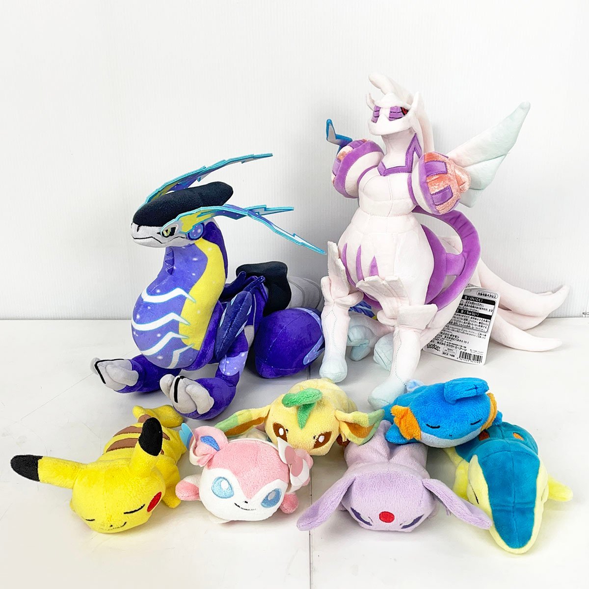 ポケモン ぬいぐるみ 8体セット◆ミライドン/パルキア オリジンフォルム/ニンフィア/エーフィ など ポケモンセンター [C5301]_画像1