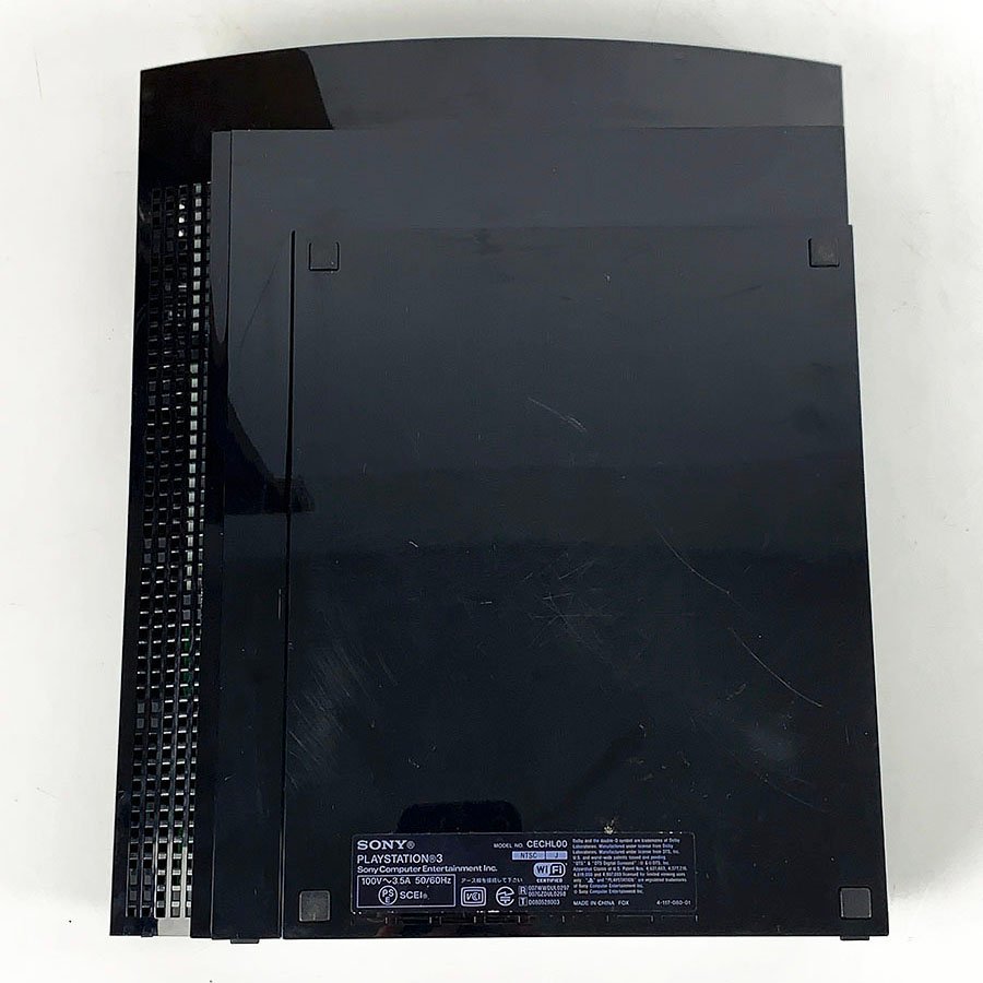 ジャンク品 SONY ソニー PlayStation3 PS3 プレイステーション3 CECHL00 本体/電源コードのみ◆起動不可 HDDなし [U11879]_画像5