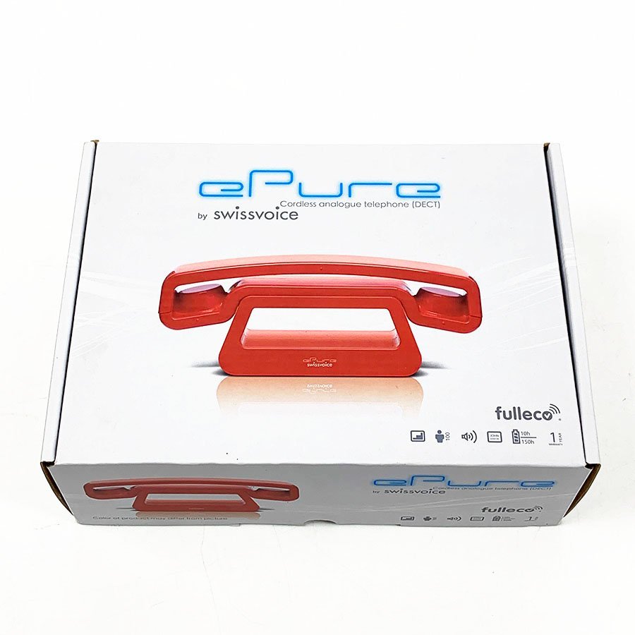 未使用 ePure swissvoice レッド Yahoo!オークション - 未使用品 swissvoice スイスヴォイス