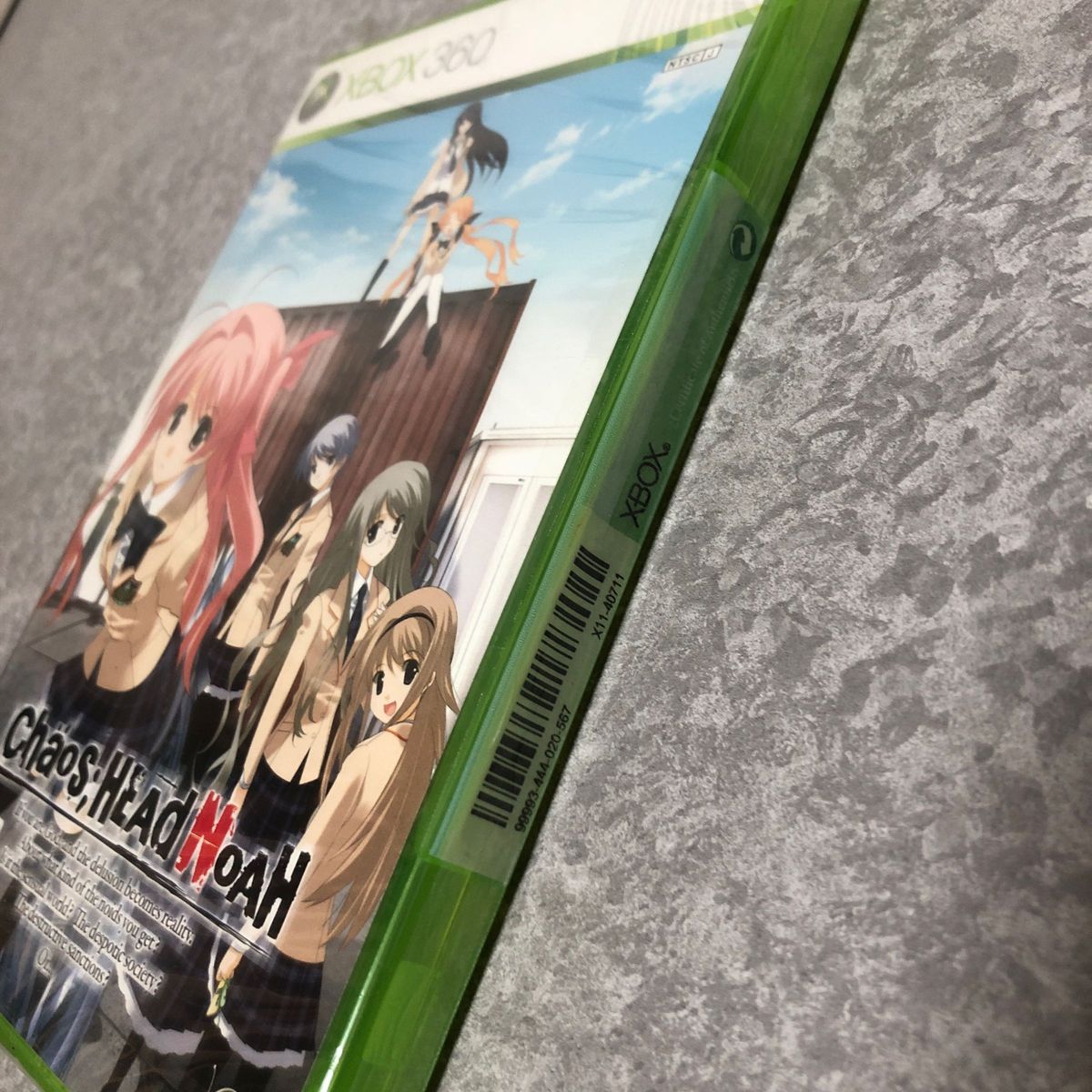 新品未開封XBOX360ソフト　カオスヘッドノア　ChaosHeadNoah