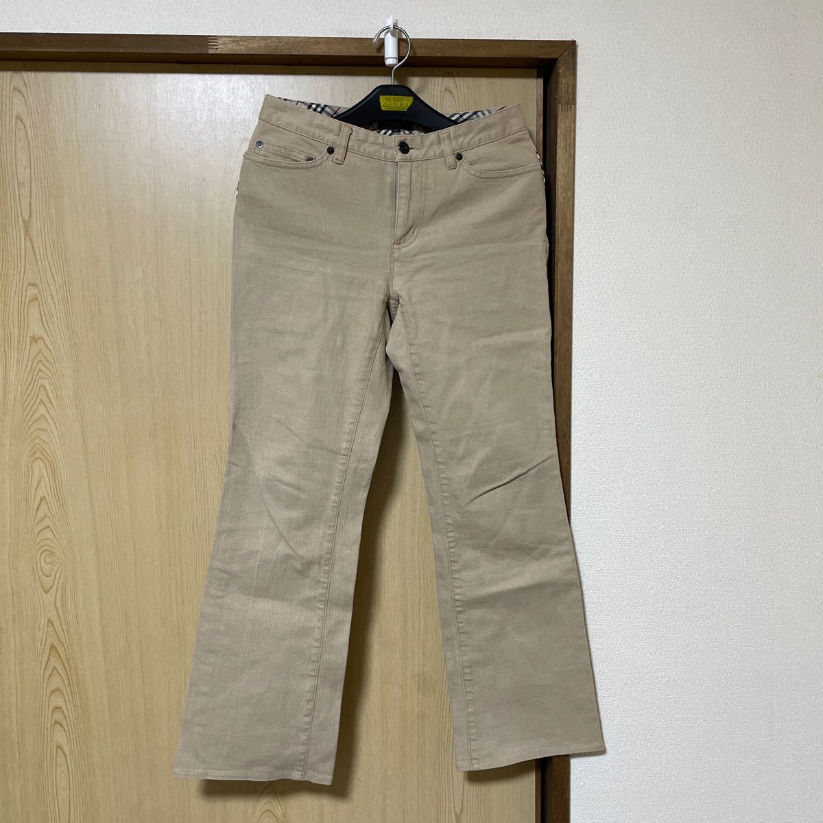 BURBERRY сделано в Японии стрейч брюки 36