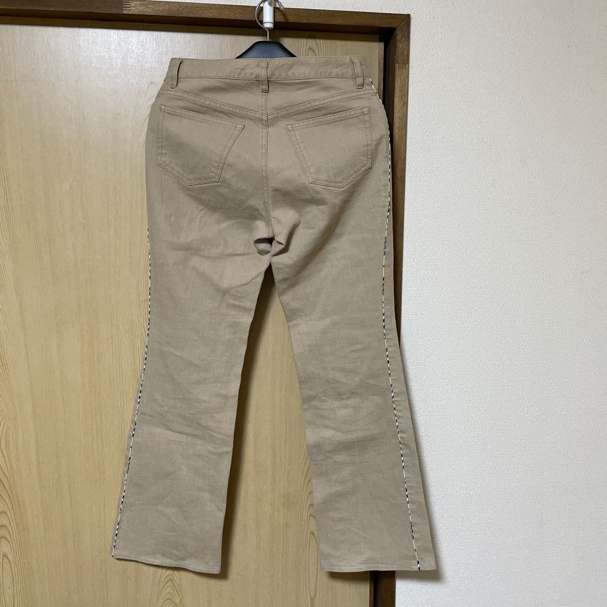 BURBERRY сделано в Японии стрейч брюки 36