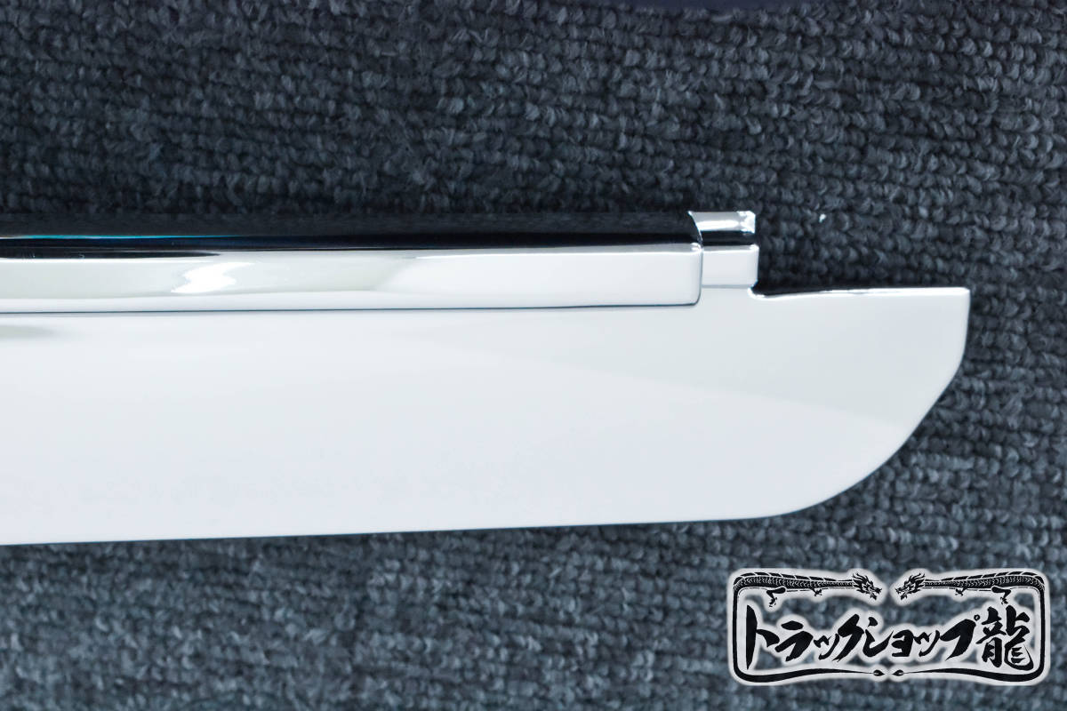 【新商品】三菱 2t 角目キャンター ライトリム ヘッドライトガーニッシュ M0914Pの画像3