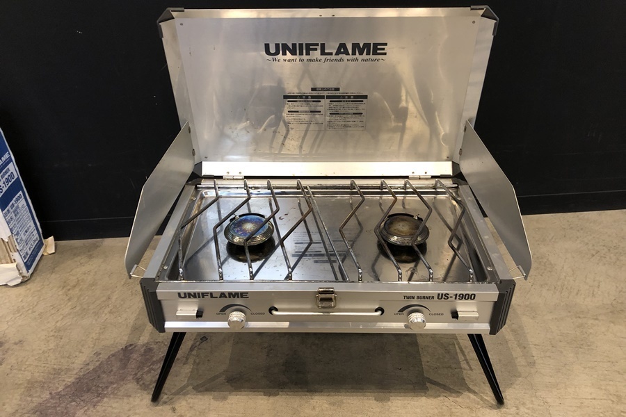 【送料無料】東京)◇UNIFLAME ユニフレーム ツインバーナー ツーバーナー US-1900の画像2