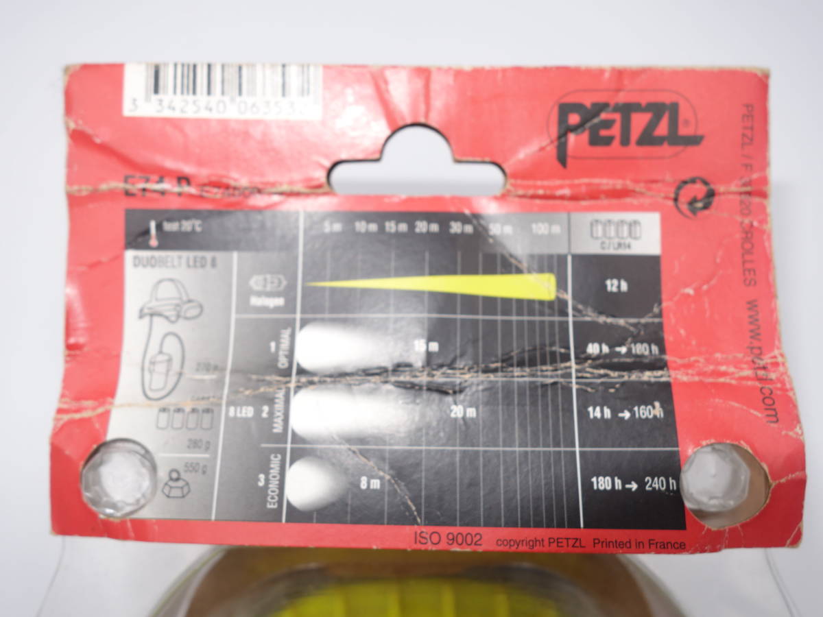 ペツル PETZL ヘッドランプ の画像6