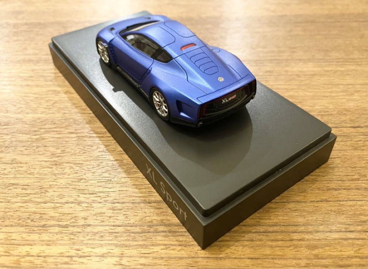 新品 オリジナルパッケージ付き 希少！1/43 VW純正 スパーク VW XL スポーツ ブルー 限定品