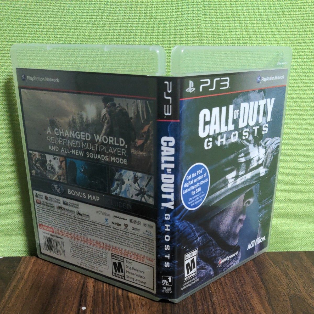 【海外版】コールオブデューティゴースト　Call of Duty: Ghost 北米版　輸入版　海外版　PS3