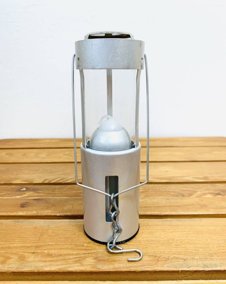 * finest quality beautiful goods * use history little * rare decal REI candle lantern USA made case attaching silver Vintage America UCO