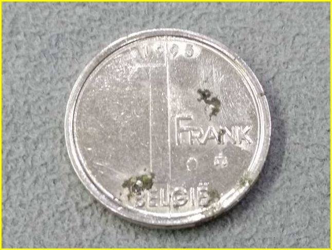 【ベルギー 1フラン 硬貨/1995年】 1FRANK/BELGIQUE/コイン/古銭/ヨーロッパ_画像2