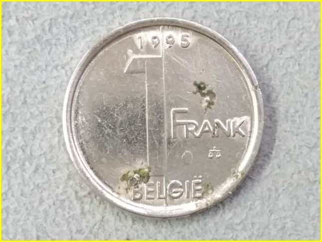 【ベルギー 1フラン 硬貨/1995年】 1FRANK/BELGIQUE/コイン/古銭/ヨーロッパ_画像1