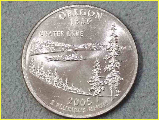 【アメリカ 50州25セント硬貨《オレゴン州》/2005年】クォーターダラーコイン/First Flight/50州25セント硬貨プログラム/The 50 State Quar_画像2