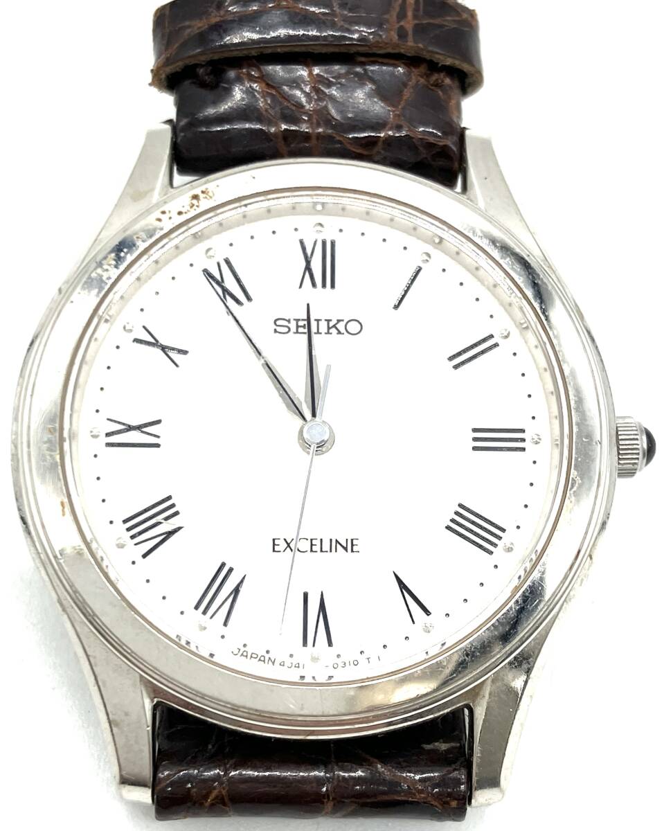 【NN】SEIKO セイコー EXCELINE エクセリーヌ 4J41-0110 レディース クウォーツ_画像2