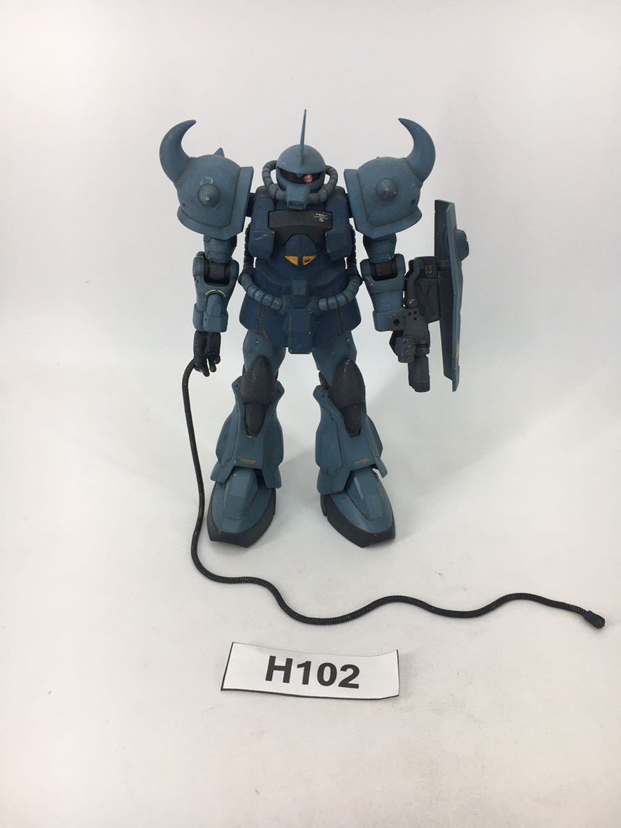 【即決】HG 1/144 グフカスタム ガンダム ガンプラ 完成品 ジャンク 同梱可 H102_画像1