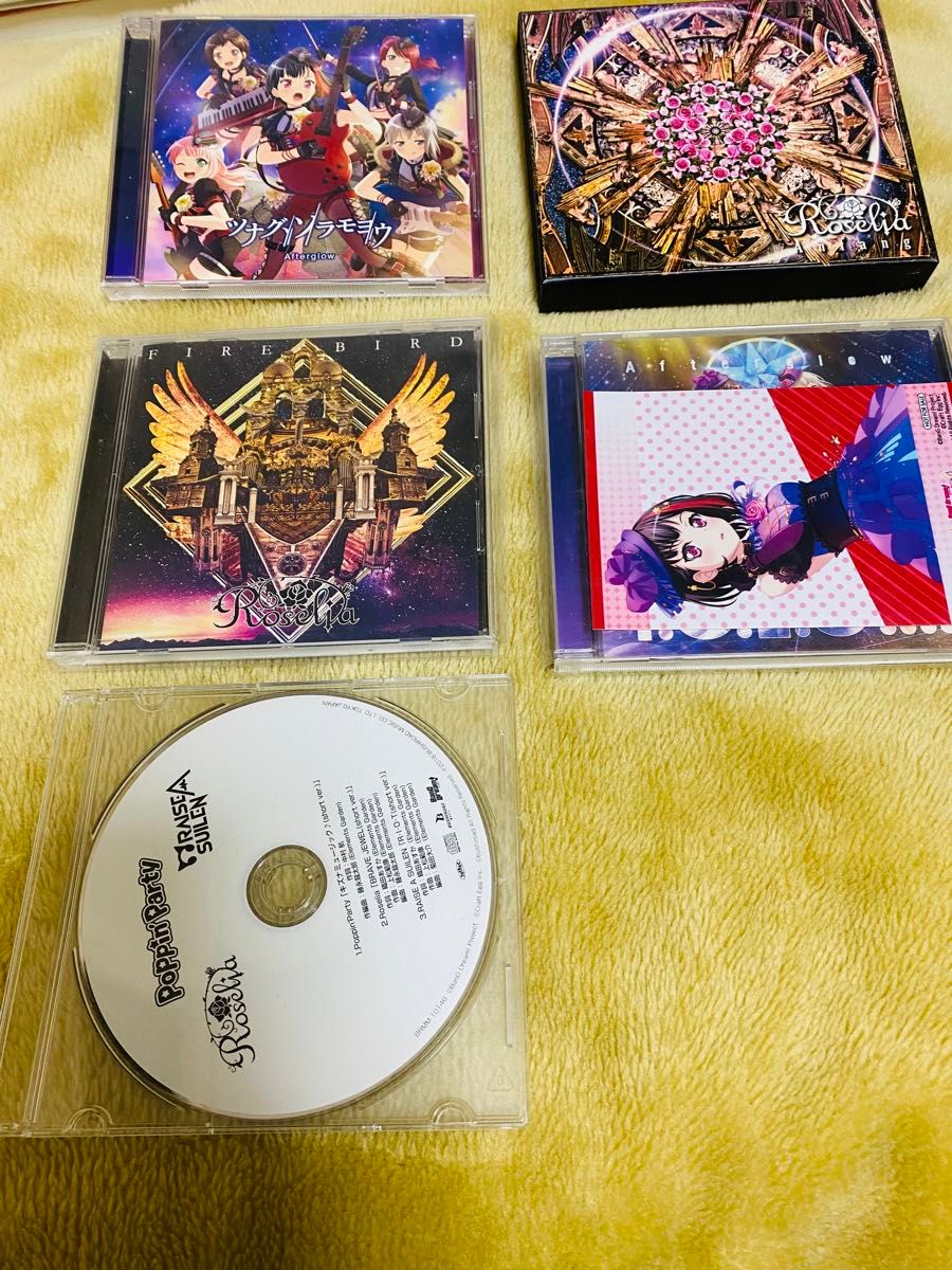 BanG Dream! CDまとめ売り Roselia Afterglow   Anfang ライブBluRay付き