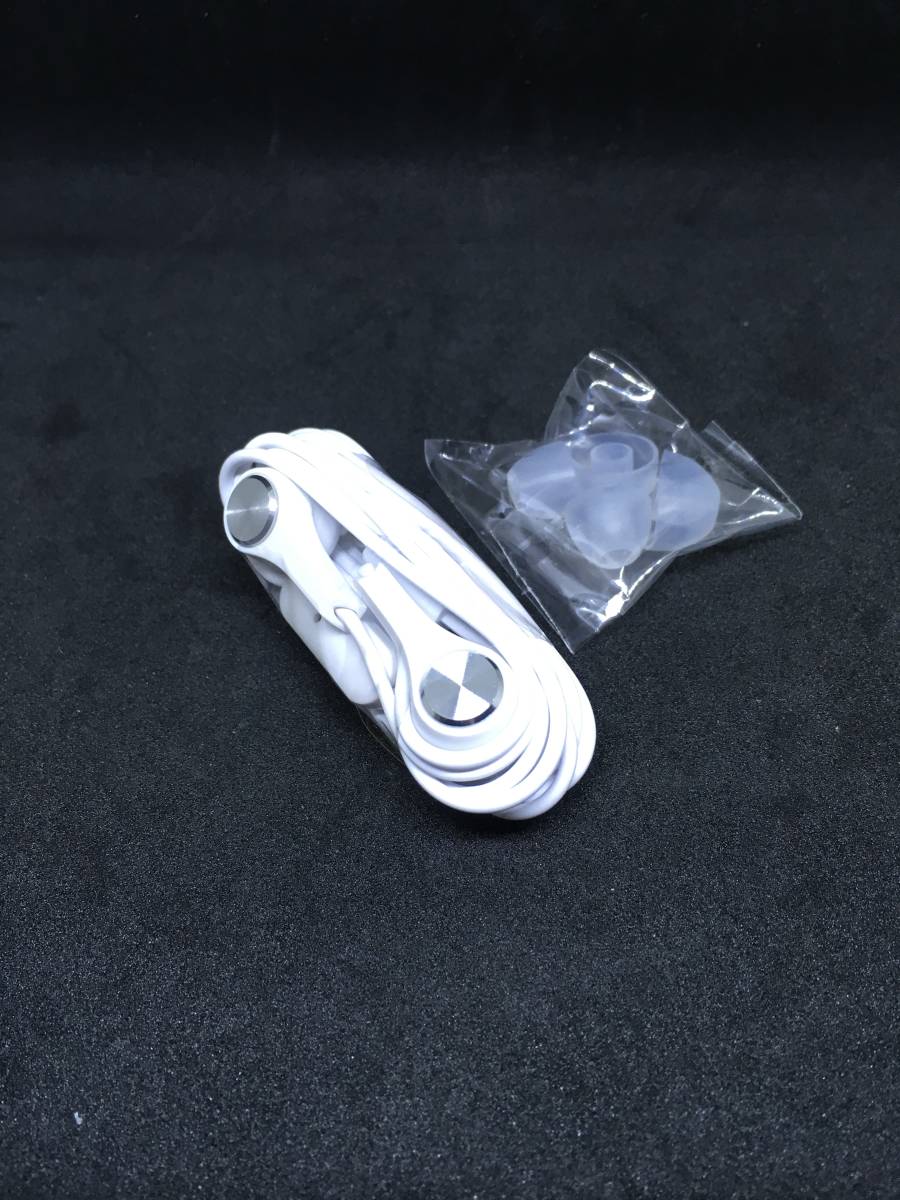 ASUS earphone mike smartphone for (4P plug ) white color new goods unused earphone * Mike music reproduction * remote meeting *WEB meeting unused 