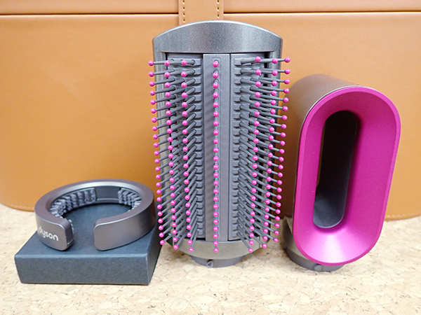 【中古 未使用に近い】Dyson Airwrap スタイラー Volume+Shape HS01VNSFN 収納ボックス 付き(PBA405-2)の画像5