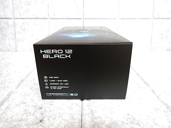 【新品 未開封】GoPro HERO12 BLACK CHDHX-121-FW 国内正規品 アクション カメラ ゴープロ 本体(PBB96-2)_画像4