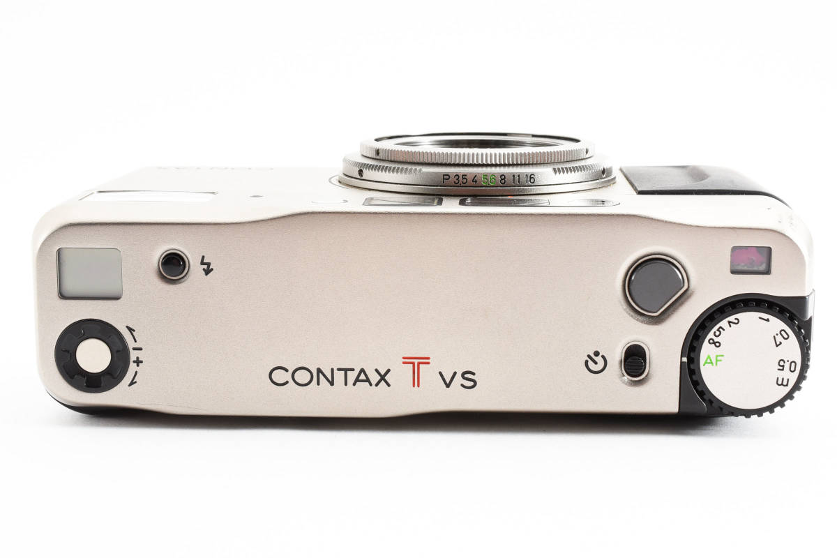 ★良品★ CONTAX TVS 28-56mm F3.5-6.5 コンパクトフィルムカメラ ボディ ケース付き #2325_画像6