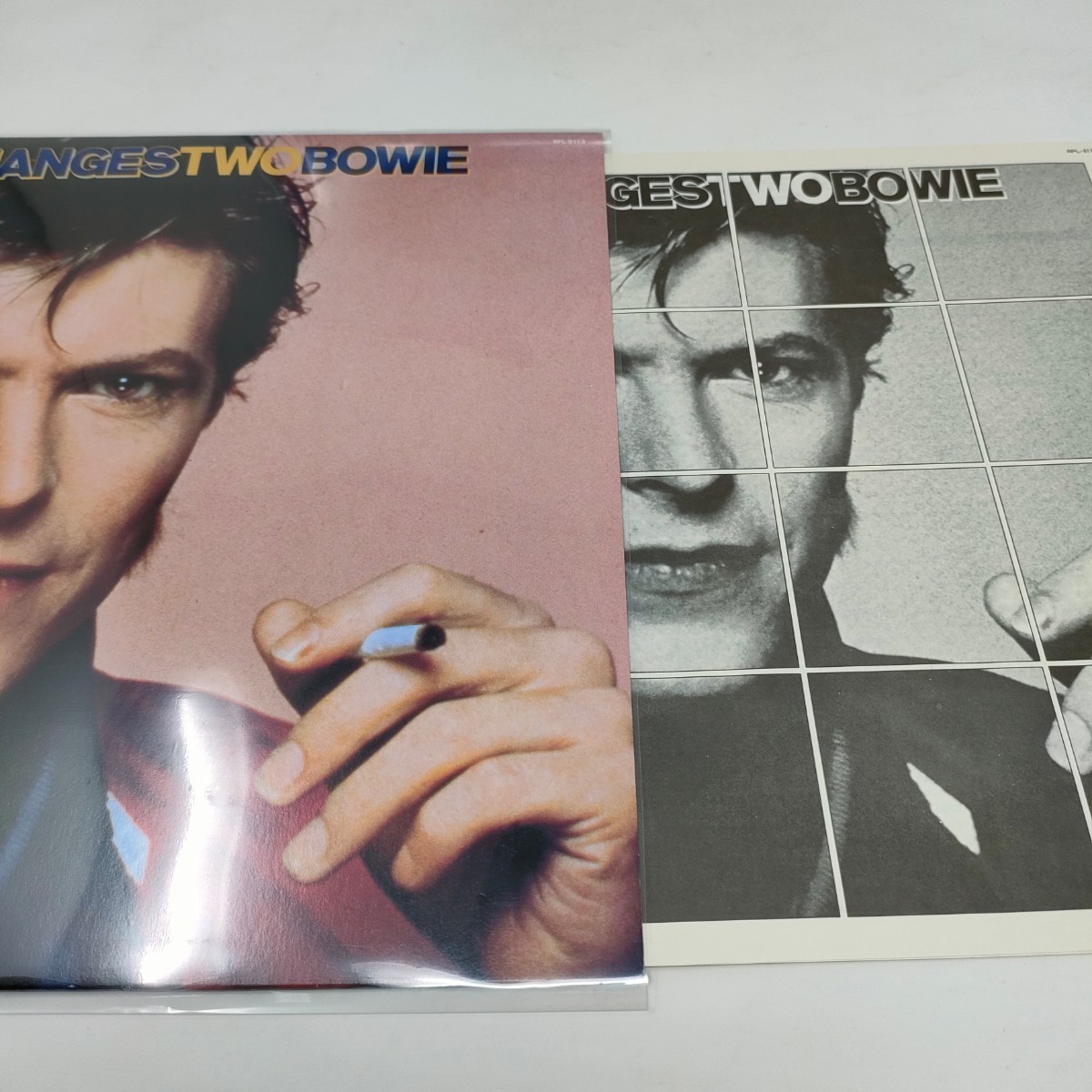 LP 2枚　デヴィッド・ボウイ　DAVID BOWIE　Special （SLA9503-04 ）/ changes two bowie 美しき魂の告白 （RPL8113 ）即決　送料込み