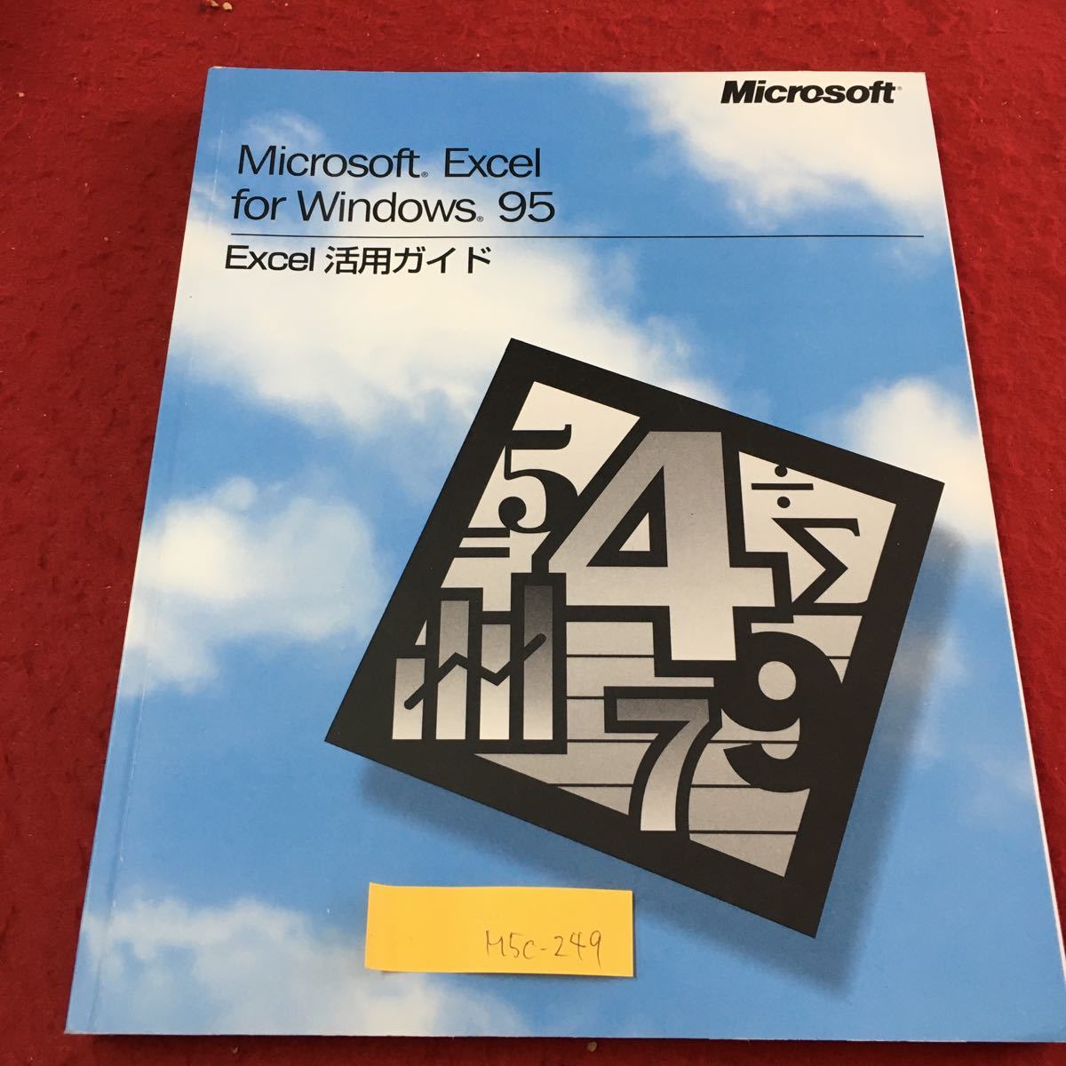 M5c-249 Microsoft Excel for Windows 95 Excel практическое применение гид сообщение . сообщать численное значение ..... делать 1996 год 2 месяц 15 день первая версия no. 2. выпуск 