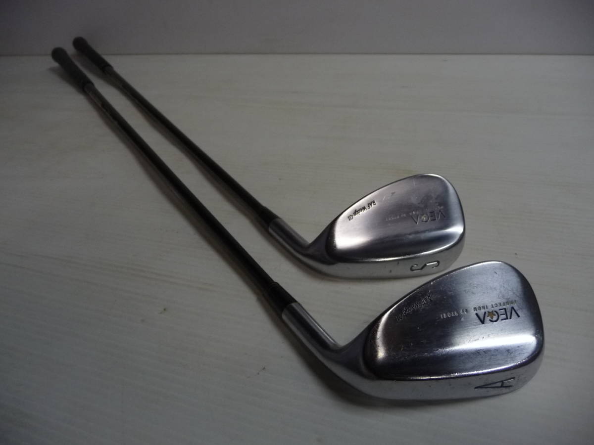 ■KYOEI GOLF 共栄ゴルフ アイアン AW SW VEGA Fujikura フジクラ BLACK SPEEDER 519 MB-30 2本セット■_画像1