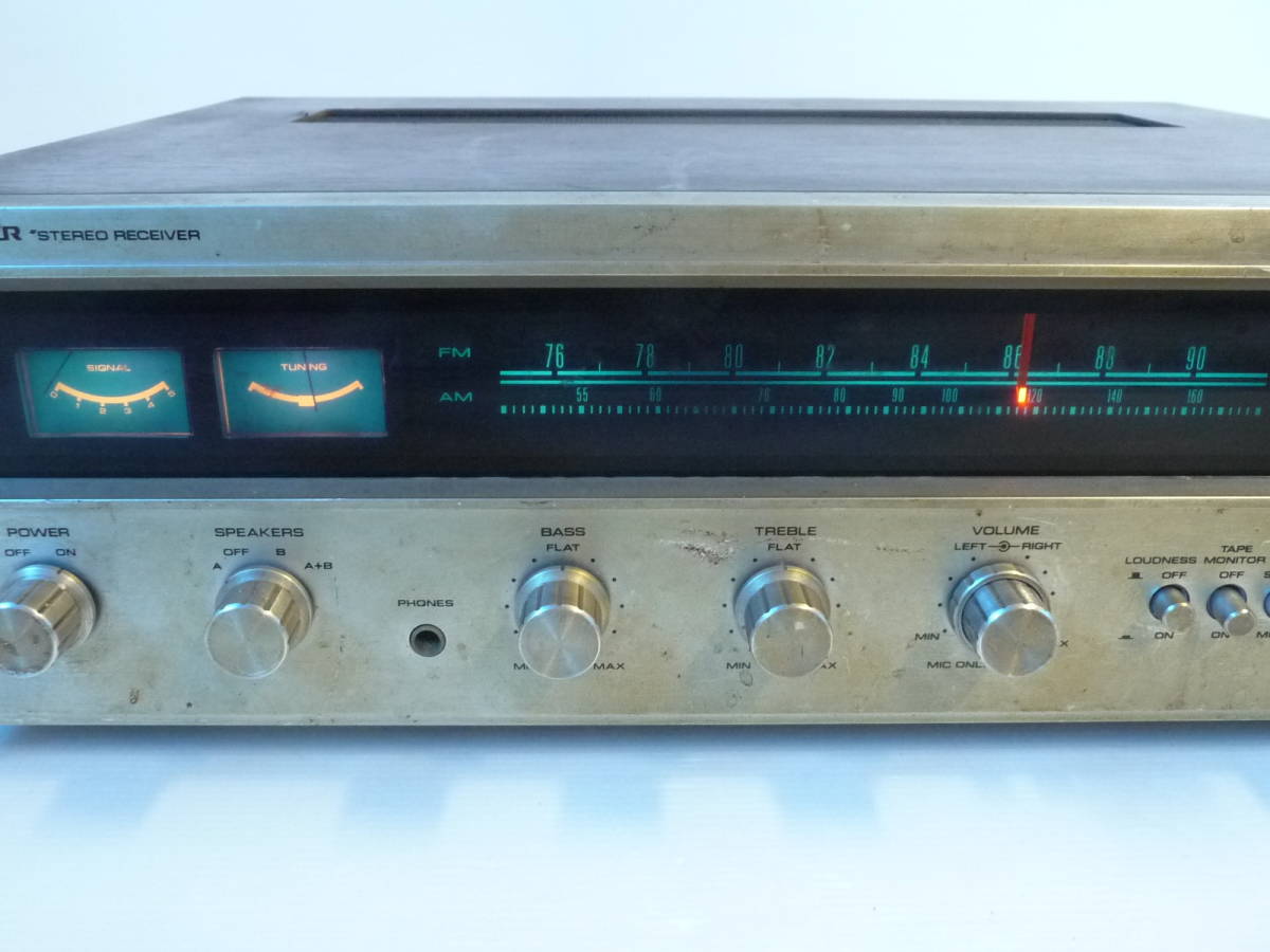 Pioneer パイオニア AM FM ステレオレシーバー EX-500の画像2