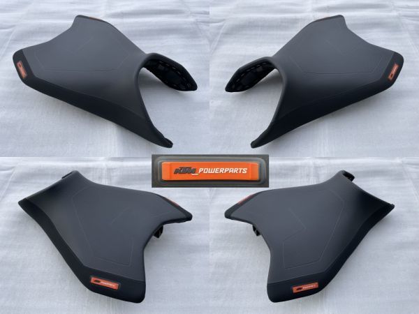 KTM Duke 890 Duke 790 デューク オプション パワーパーツ エルゴシート フロントシート メインシート スタンダードシート高 使用感少 美品_画像8