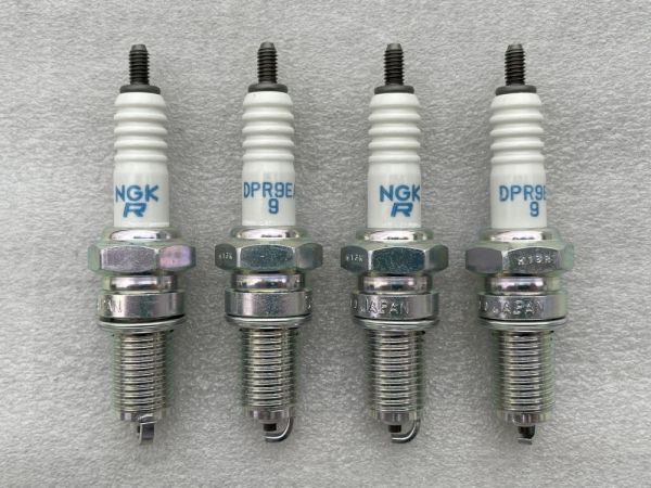 NGK プラグ DPR9EA-9 4本セット ゼファー400 Z550GP GPZ550 DR250S DR350 DR600 DR800S ジェベル250 他 格安 送料込 メンテナンスや予備に_画像2
