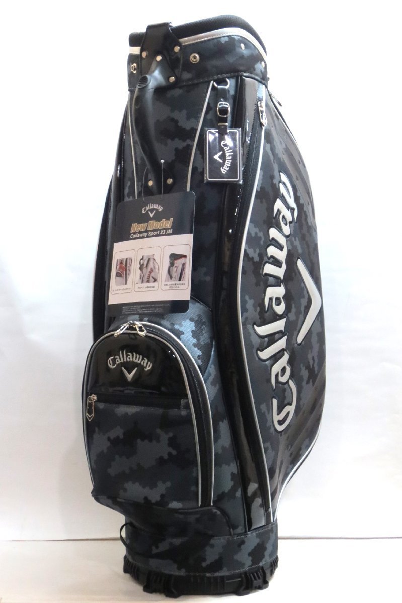 公式サイト - ハイブランドの新作が続々登場 新品★キャロウェイ★スポーツ Sport 3.3kg★【5124308】ブラックカモ キャディバッグ★2024★9型 カート JM 24 キャロウェイ