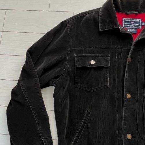 レア 90s ラルフローレン バックルバック ブラック コーデュロイ レア 90s ラルフローレン バックルバック ブラック コーデュロイ
