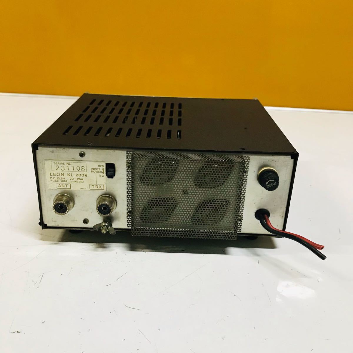 LINEAR AMPLIFIER KL-200Vリニアアンプ中古品_画像4