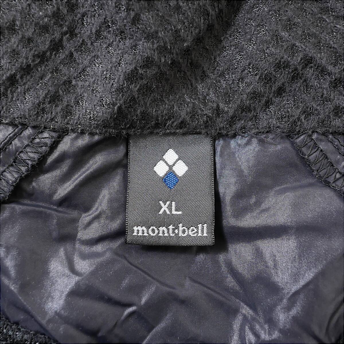 専用設計で立体パターン！【 モンベル (XL) 】mont-bell ウインドバイカー ブラック 1130276 サイクリングウエア_画像6