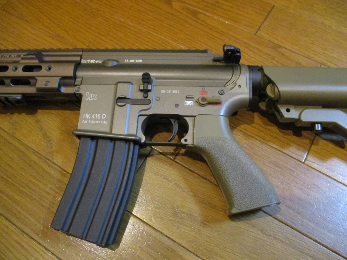 東京マルイ 次世代HK416 デルタカスタム FDEカラー 電動ガン_画像6
