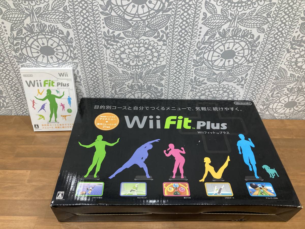 Nintendo Wii ゲーム fit plus/バランスWiiボード/ wiiフィット プラス_画像1