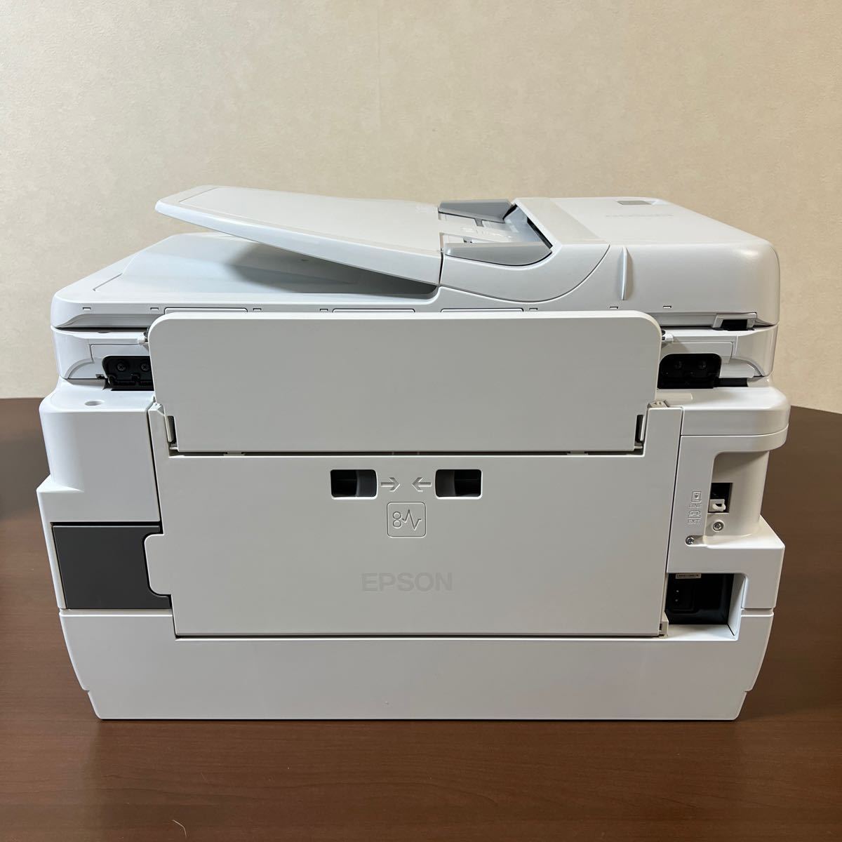 【美品】EPSON エプソン ビジネス インクジェットプリンター 複合機 PX-M5081F 2段カセット 総印刷枚数413枚 ジャンク_画像7