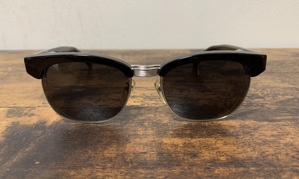 [ Vintage ] ultra rare!BADA GRACE. type tip-up sunglasses bada Grace 