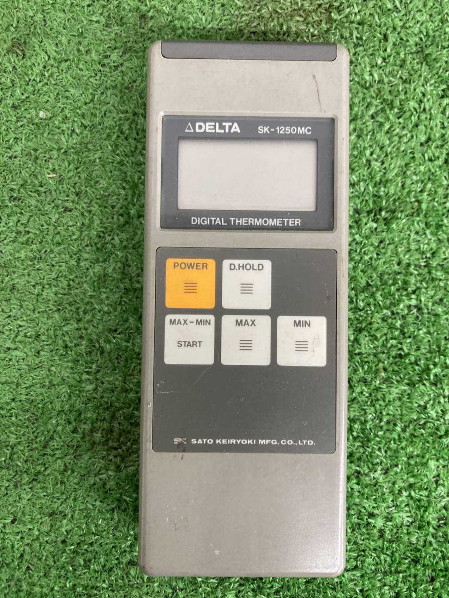 【中古品】DELTA デジタル温度計 SK-1250MC / ITQFULWMTOOA_画像2