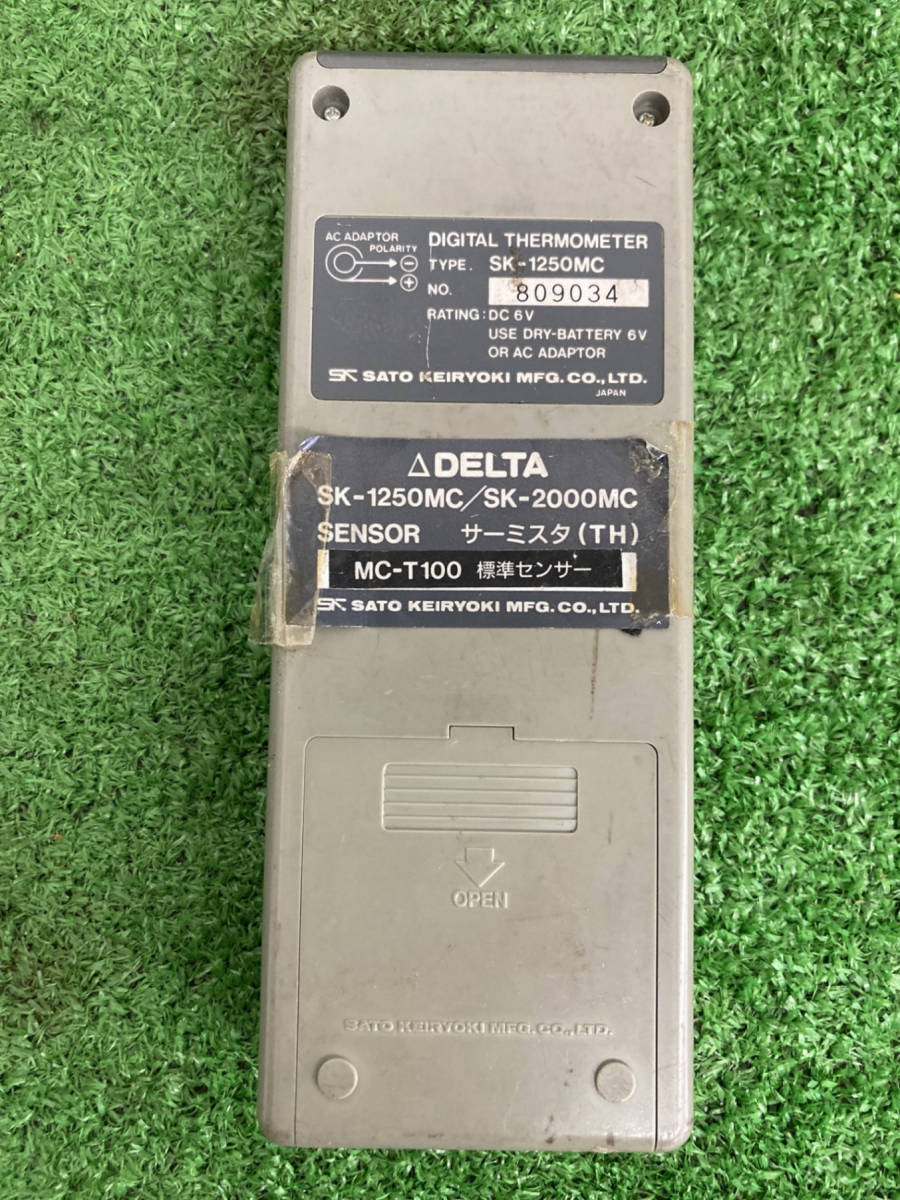 【中古品】DELTA デジタル温度計 SK-1250MC / ITQFULWMTOOA_画像3