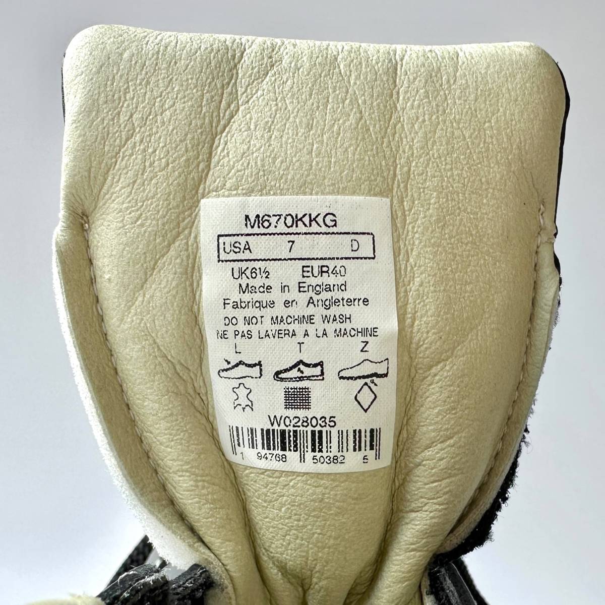 国内正規品 フルグレイン UK製 New Balance M670KKG US7 25cm 国内正規品 フルグレイン UK製 New Balance M670KKG US7 25cm