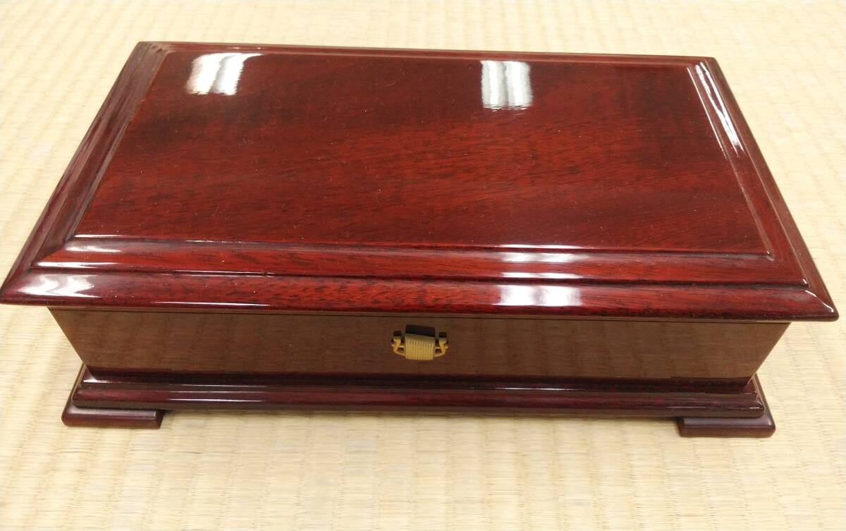 Sankyo ORPHEUS　サンキョー オルフェウス「愛の讃歌／エーデルワイス」50弁 マホガニー_画像2