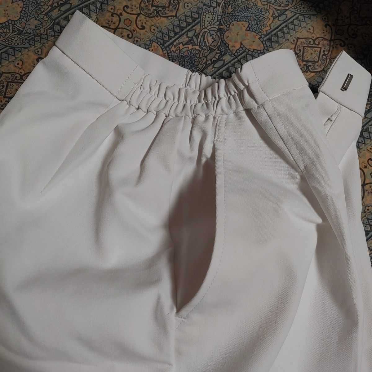 KAZEN レディススラックス《S》《カゼン192-20》医療用白衣スラックスS　介護用ズボンS　ナースパンツS　カーシーズボンS